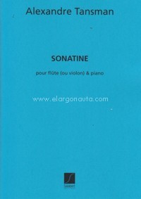 Sonatine pour flute (ou violon) et piano. 9790048004603