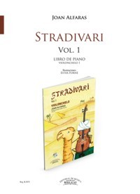 Stradivari, vol. 1. Violonchelo y acompañamiento pianístico. 9788415381808