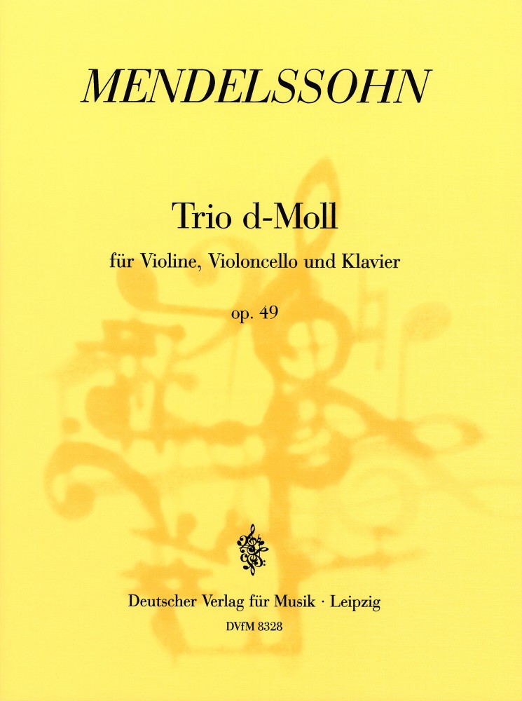 Klaviertrio d-Moll op. 49 = Piano Trio in D minor Op. 49 MWV Q 29