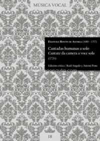 Cantadas humanas a solo. Cantate da camera a voce sola (1726)