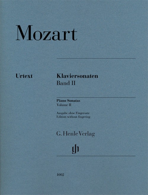 Piano Sonatas Band 2, Edition without fingering = Klaviersonaten Band 2, Ausgabe ohne Fingersatz