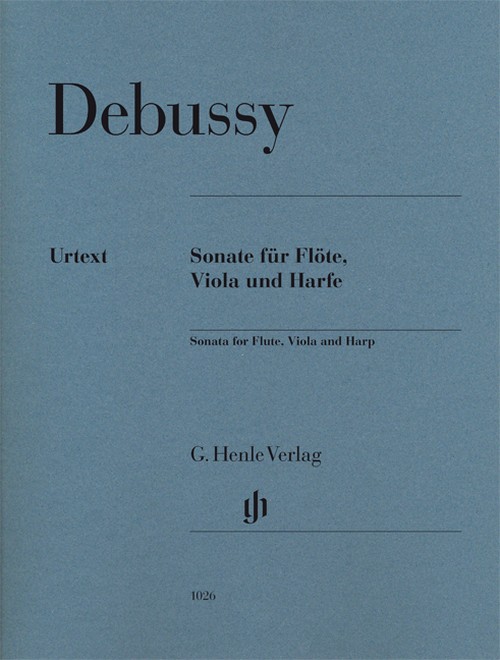 Sonata for Flute, Viola and Harp = Sonate für Flöte, Viola und Harfe