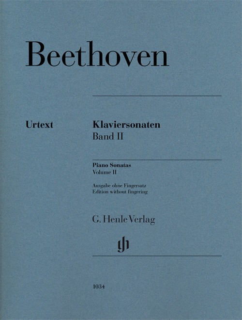 Piano Sonatas Band 2, Edition without fingering = Klaviersonaten Band 2, Ausgabe ohne Fingersatz