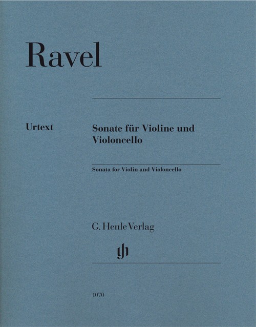 Sonata for Violin and Violoncello = Sonate für Violine und Violoncello