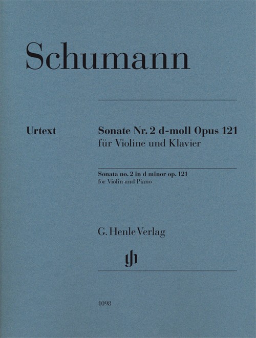 Violin Sonata no. 2 op. 121 = Sonate Nr. 2 für Violine und Klavier op. 121