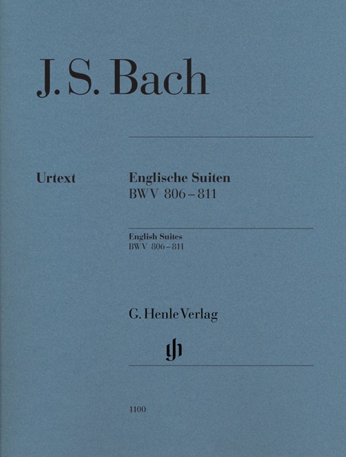 English Suites BWV 806-811, no fingerings