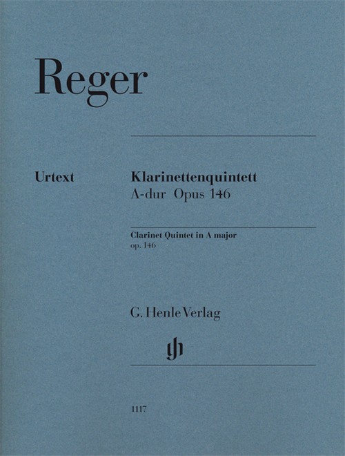 Clarinet Quintet op. 146, set of parts = Klarinettenquintett op. 146, Stimmensatz