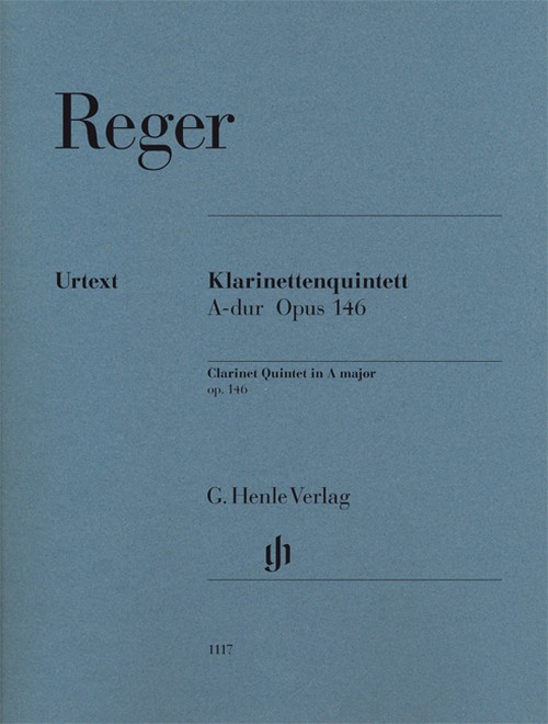 Clarinet Quintet op. 146, set of parts = Klarinettenquintett op. 146, Stimmensatz
