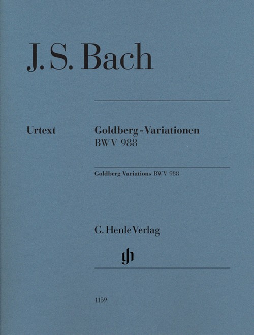 Goldberg Variations BWV 988, study edition = Goldbergvariationen BWV 988