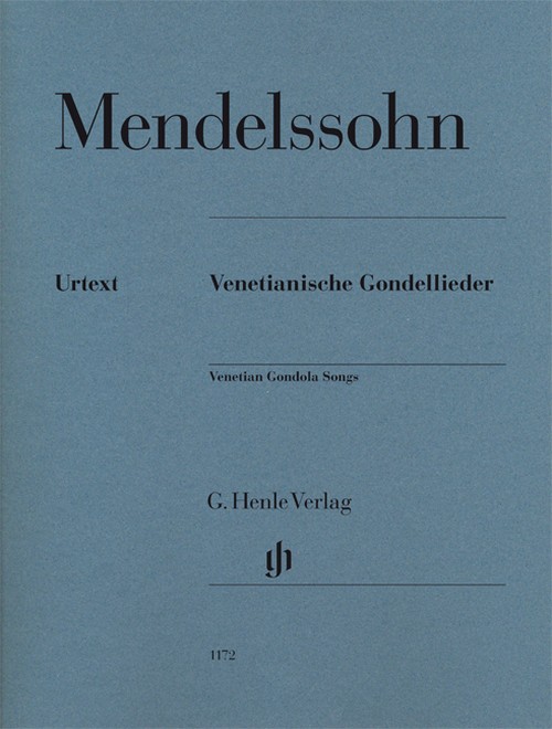 Venetian Gondola Songs = Venetianische Gondellieder für Klavier