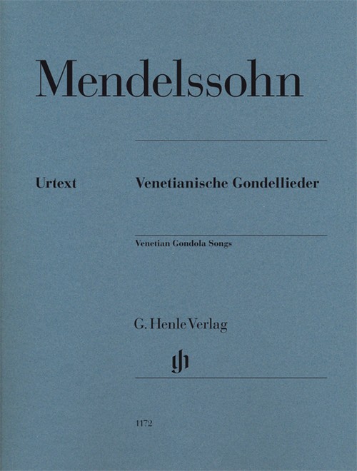 Venetian Gondola Songs = Venetianische Gondellieder für Klavier. 9790201811727