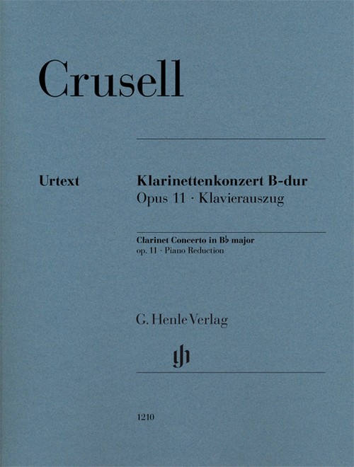 Clarinet Concerto B flat major op. 11, vocal/piano score = Klarinettenkonzert B-dur op. 11, Klavierauszug