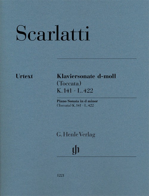 Piano Sonata (Toccata) K. 141, L. 422. 9790201812212