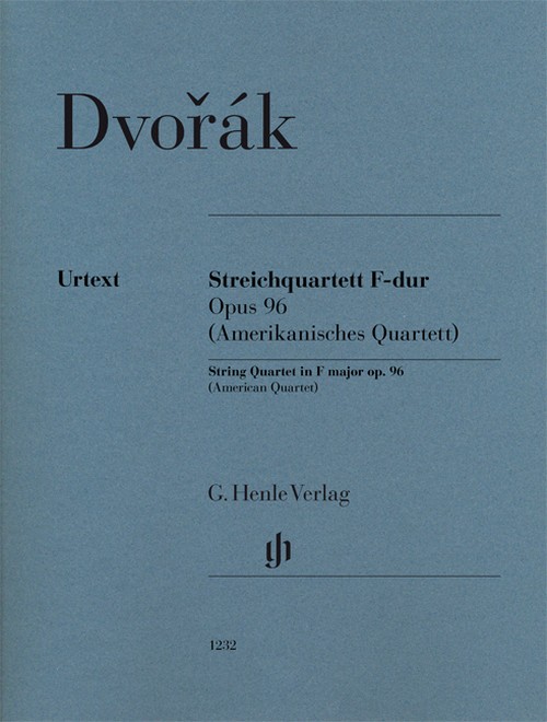 String Quartet F major op. 96 (American Quartet) op. 96 = Streichquartett F-dur op. 96 (Amerikanisches Quartett) op. 96. 9790201812328