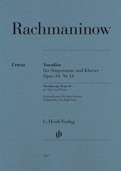Vocalise op. 34, no. 14