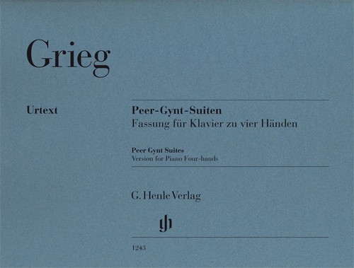 Peer Gynt Suites - Version for Piano four-Hands op. 46. op. 55 = Peer-Gynt-Suiten - Fassung für Klavier zu vier Händen op. 46. op. 55