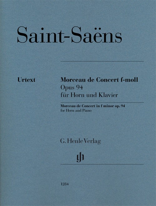 Morceau de Concert f-moll op. 94, für Horn und Klavier