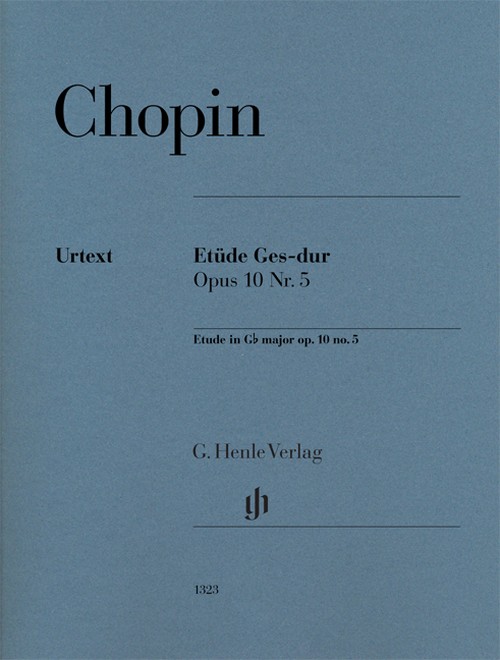 Etude op. 10/5 = Etüde op. 10/5. 9790201813233