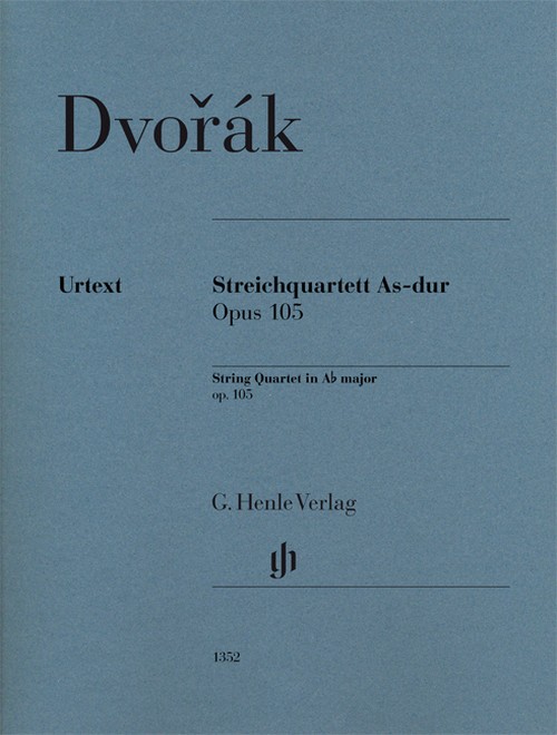 String Quartet op. 105, set of parts = Streichquartett op. 105, Stimmensatz