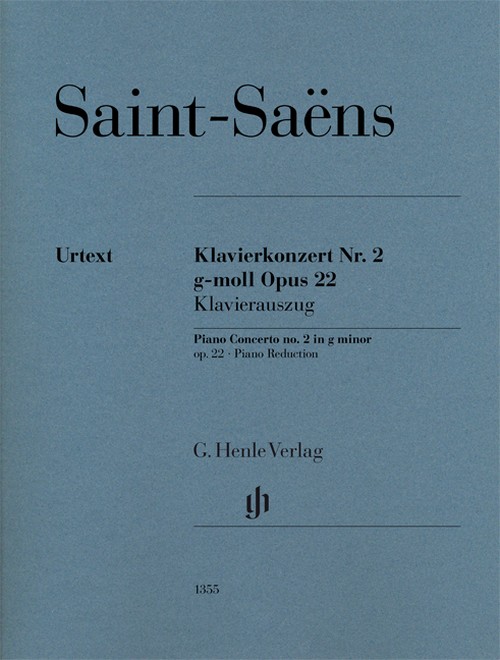 Piano Concerto no. 2 op. 22, piano reduction for 2 pianos = Klavierkonzert Nr. 2 op. 22, Klavierauszug für 2 Klaviere. 9790201813554