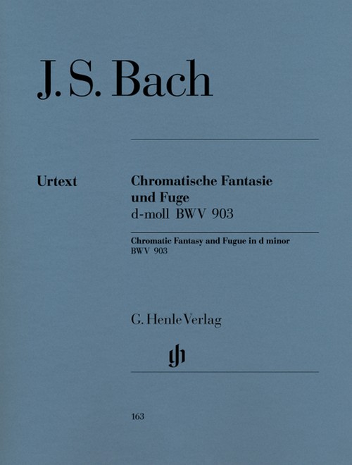 Chromatic Fantasy and Fugue d minor BWV 903 und 903a = Chromatische Fantasie und Fuge d-Moll BWV 903 und 903a. 9790201801636