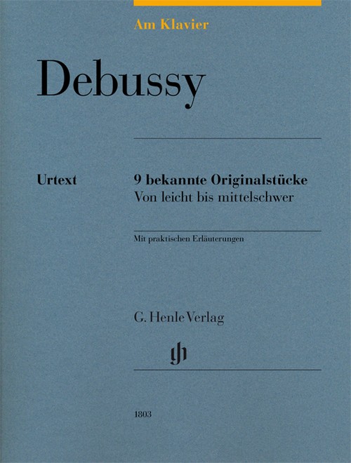 Am Klavier - Debussy, 9 bekannte Originalstücke. 9790201818030