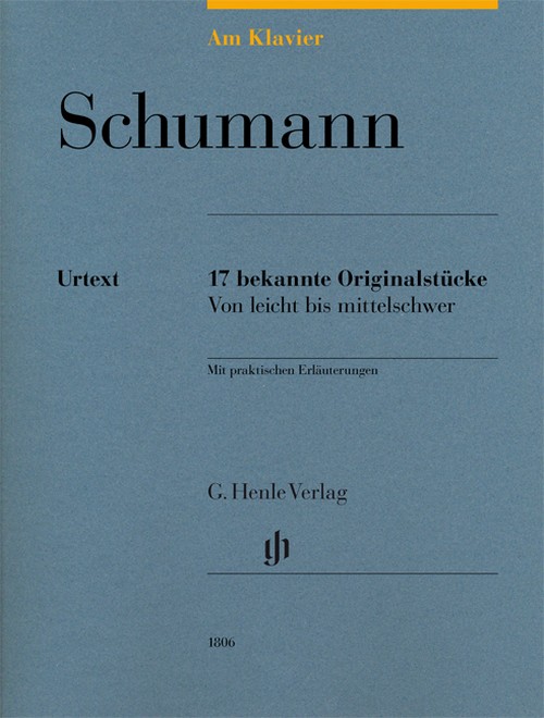 Am Klavier - Schumann, 17 bekannte Originalstücke