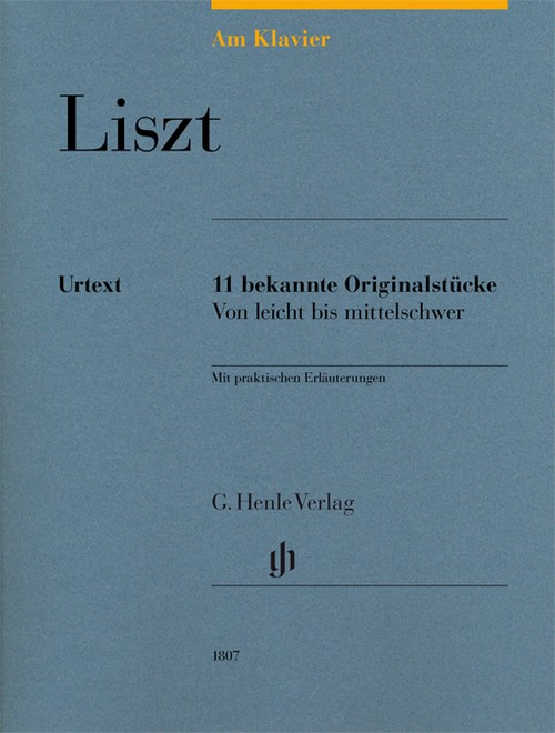 Am Klavier - Liszt, 11 bekannte Originalstücke. 9790201818078