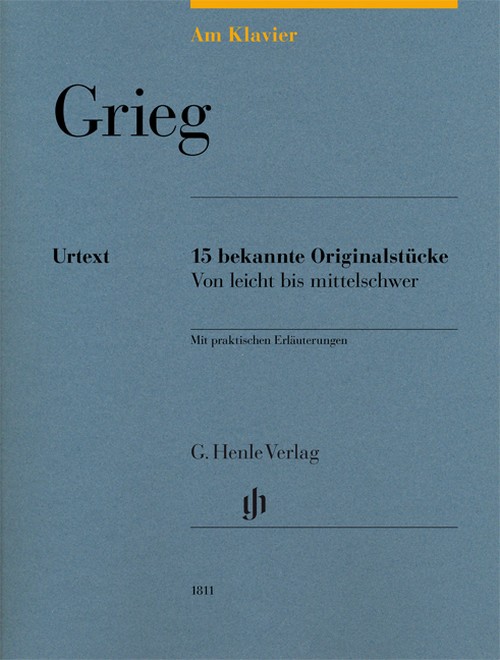 Am Klavier - Grieg, 15 bekannte Originalstücke