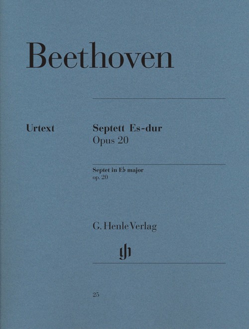 Septet in E flat major op. 20, set of parts = Septett in Es-Dur op. 20, Stimmensatz. 9790201800257