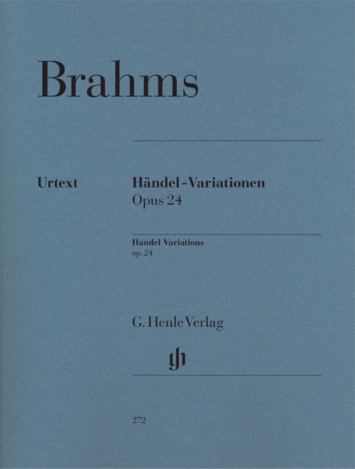 Händel-Variations op. 24 = Händel-Variationen op. 24. 9790201802725