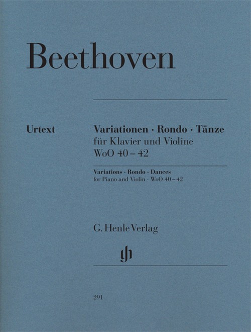 Variations, Rondo, Dances for Piano and Violin = Variationen, Rondo, Tänze. 9790201802916