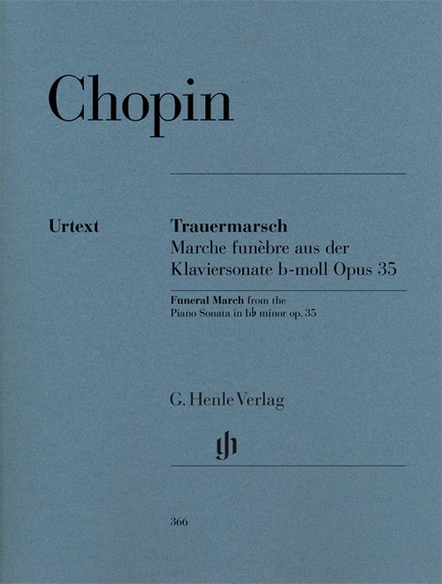 Funeral March [Marche funèbre] from Piano Sonata op. 35 = Trauermarsch aus der Klaviersonate op. 35 [Marche funèbre] op. 35. 9790201803661