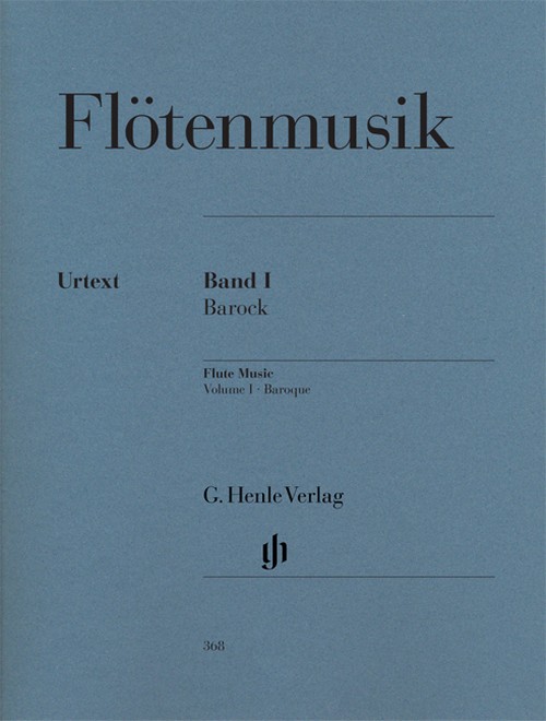 Flute music (Baroque Period) Band 1 = Flötenmusik (Barock) Band 1. 9790201803685