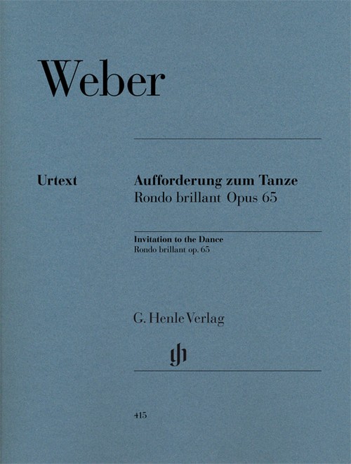 Invitation to the Dance D flat major op. 65 = Aufforderung zum Tanze Des-Dur op. 65. 9790201804156