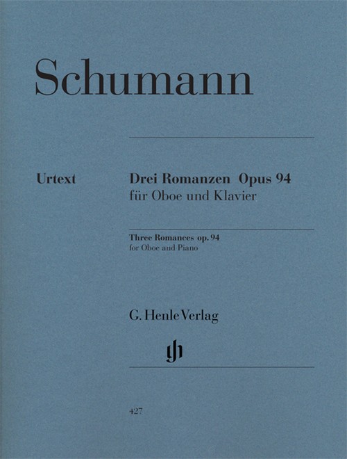 Romances for Oboe (or Violin or Clarinet) and Piano op. 94 = Romanzen op. 94. 9790201804279