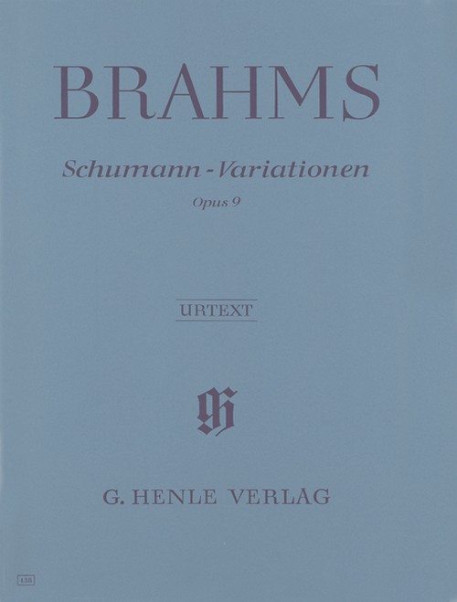 Schumann-Variations op. 9 = Schumann-Variationen op. 9. 9790201804385