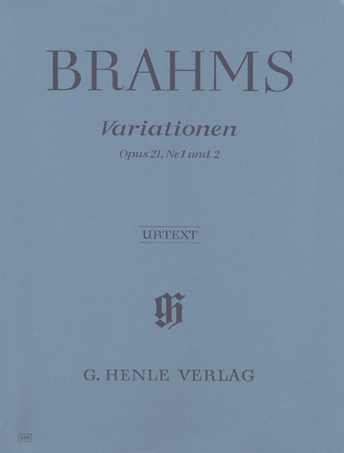 Variations op. 21/1&2 = Variationen op. 21/1&2