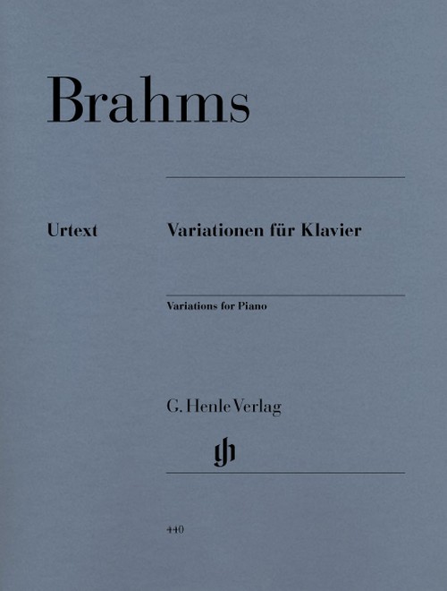 Variations for Piano op. 9, 21/1&2, 24, 35 = Variationen für Klavier op. 9, 21/1&2, 24, 35. 9790201804408