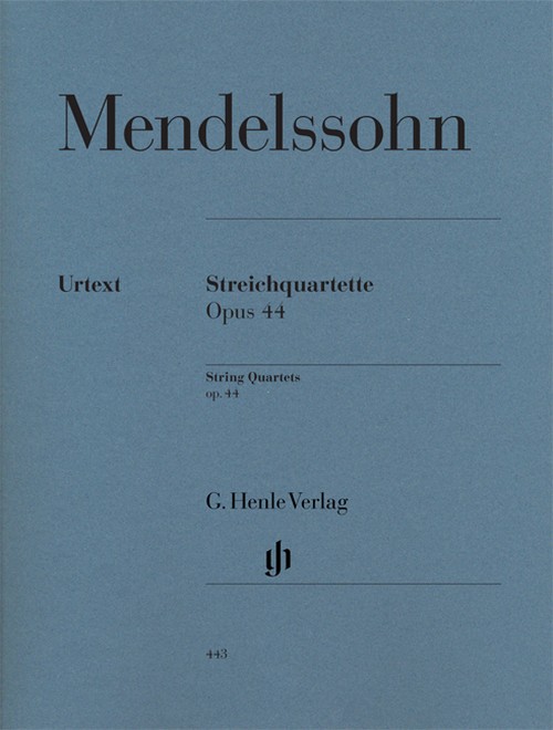 String Quartets op. 44/1-3 = Streichquartette op. 44/1-3