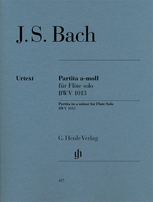 Partita a minor for Flute solo BWV 1013 = Partita a-Moll BWV 1013