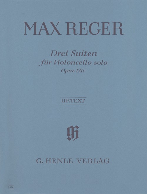 Three Suites for Violoncello solo op. 131c = Drei Suiten für Violoncello solo op. 131c. 9790201804781