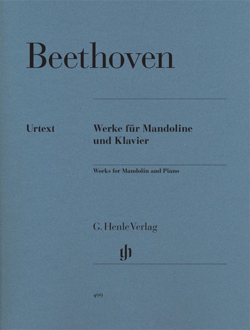 Works for Mandolin and Piano = Werke für Mandoline und Klavier. 9790201804996