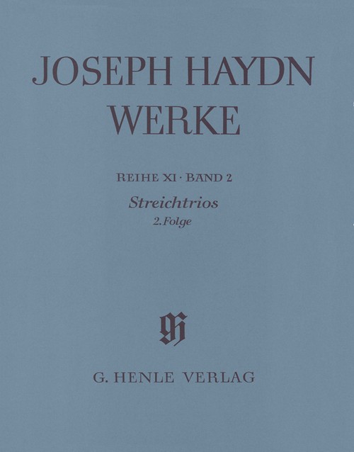 String Trios 2nd sequence, score and critical commentary = Streichtrios 2. Folge (Haydn zugeschrieben), Partitur und Kritischer Bericht. 9790201852843