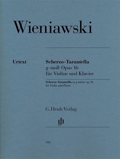 Scherzo-Tarantella op. 16. 9790201805535 Scherzo-Tarantella op. 16. 9790201805535