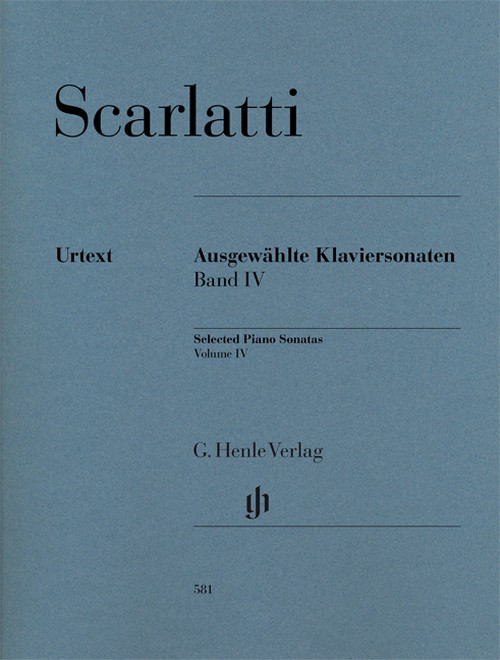 Ausgewählte Klaviersonaten, Band IV = Selected Piano Sonatas, vol. IV