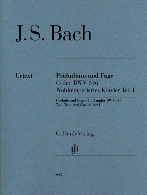 Prelude and Fugue C major BWV 846, (from the Well-Tempered Clavier part I) = Präludium und Fuge C-Dur BWV 846, (aus dem Wohltemperierten Klavier Teil I). 9790201806426 Prelude and Fugue C major BWV 846, (from the Well-Tempered Clavier part I) = Präludium und Fuge C-Dur BWV 846, (aus dem Wohltemperierten Klavier Teil I). 9790201806426