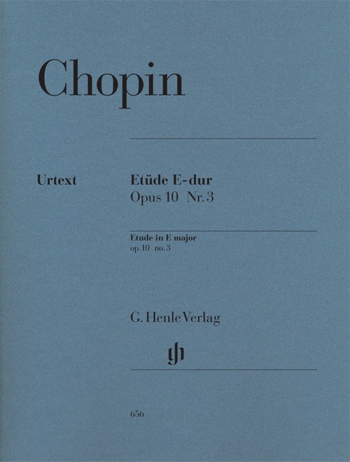 Etude E major op. 10/3 = Etüde E-Dur op. 10/3