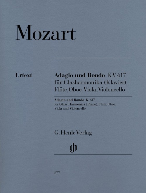 Adagio und Rondo KV 617, score and parts