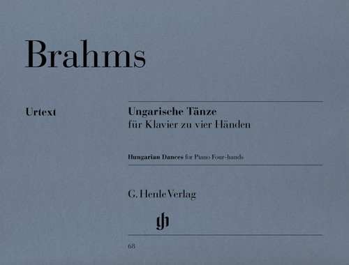 Hungarian Dances 1-21, Piano Four Hands = Ungarische Tänze 1-21, Klavier zu vier Händen